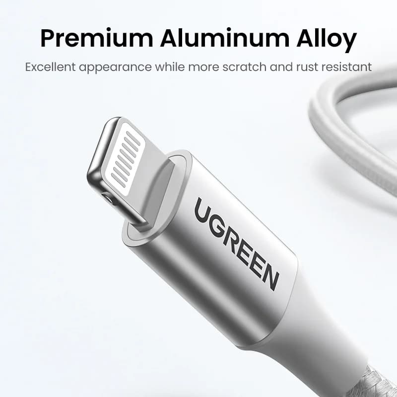MFi USB-C to Lightning Kablo, 30W PD Hızlı Şarj