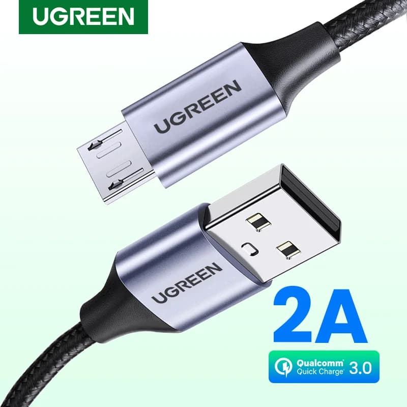 Mikro USB Kablo, 2A, Naylon Örgü