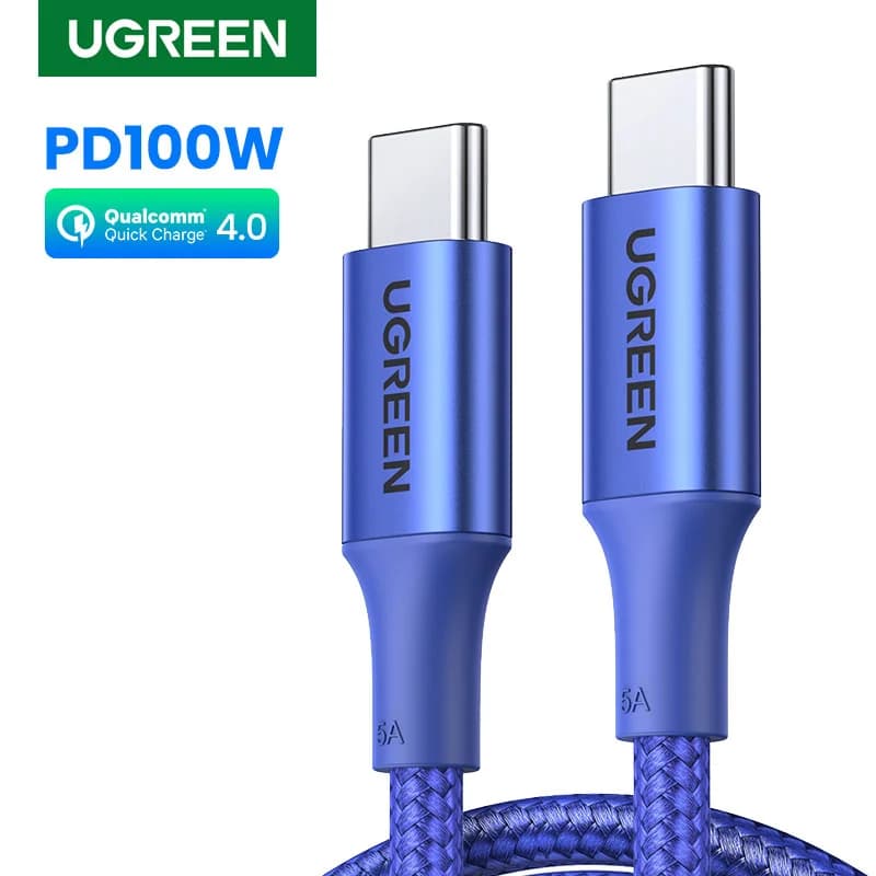 100W USB-C'den USB-C'ye PD Kablosu