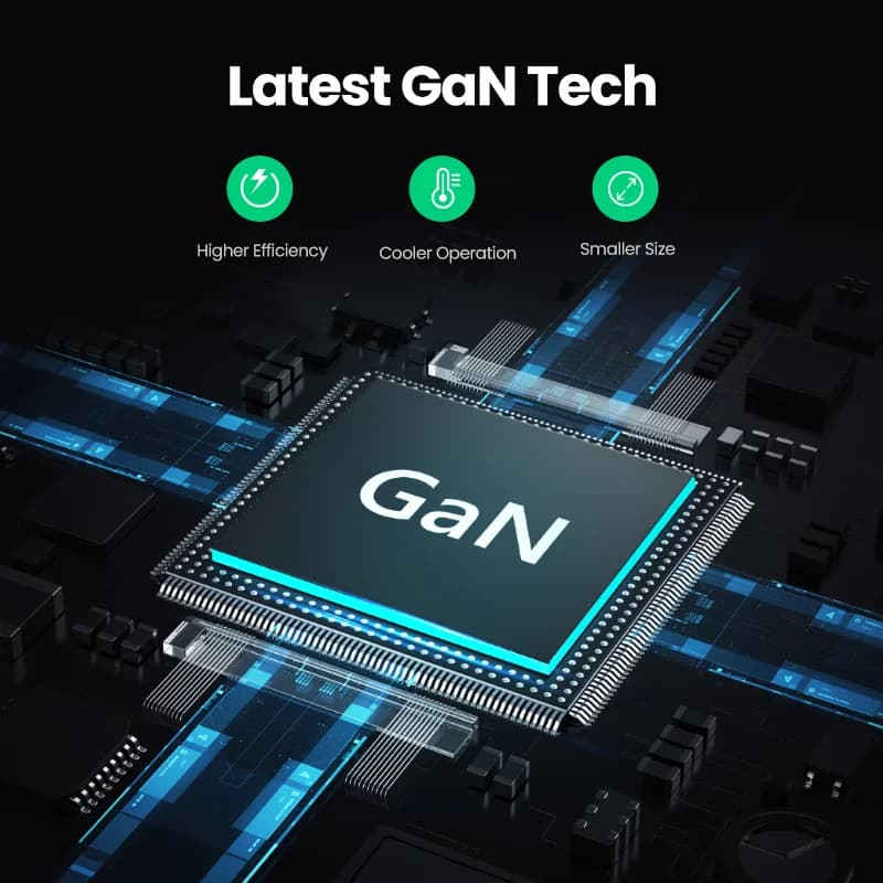 100W GaN USB-C Hızlı Şarj Aleti, UK Priz