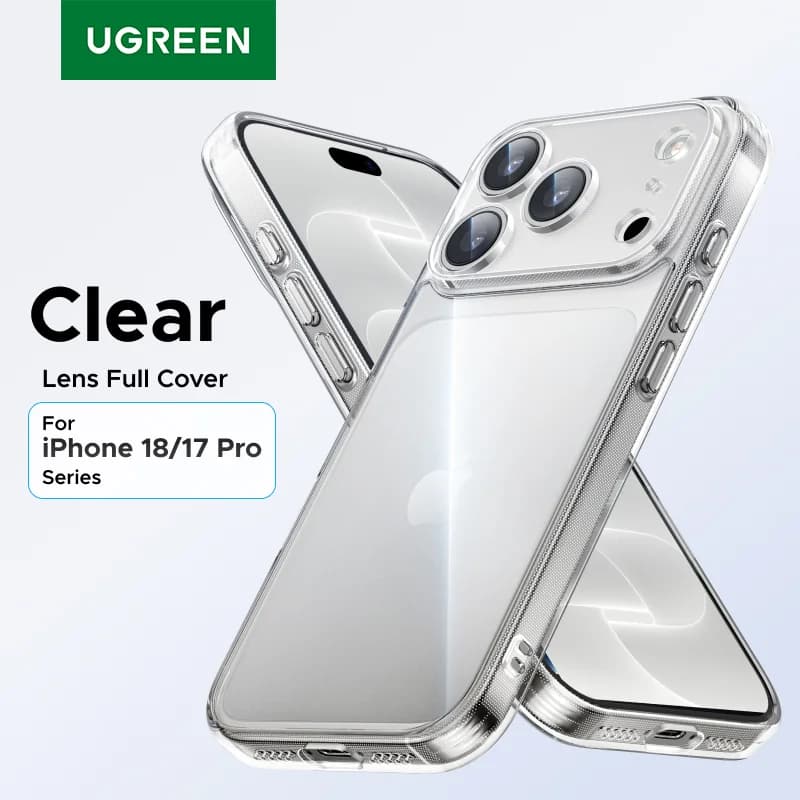 iPhone için Darbeye Dayanıklı Şeffaf Kılıf
