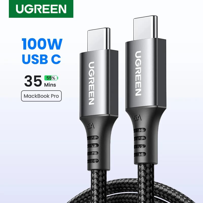 100W USB-C to USB-C PD Hızlı Şarj Kablosu