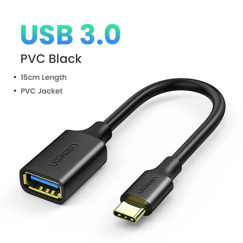 USB-C to USB 3.0 Adaptör, Thunderbolt 3 OTG