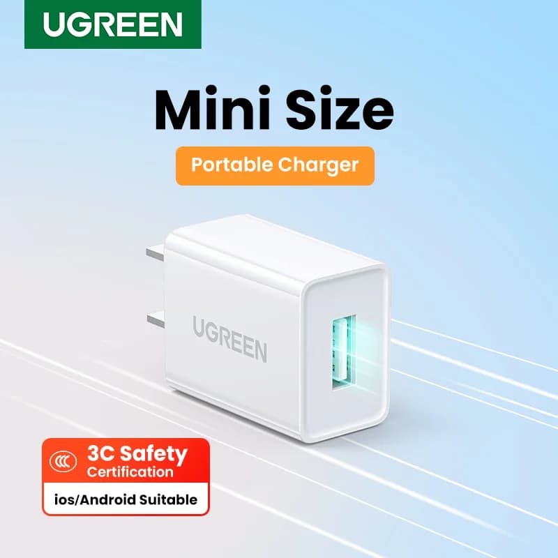 Cep Telefonları İçin 5V 1A USB Duvar Şarj Adaptörü
