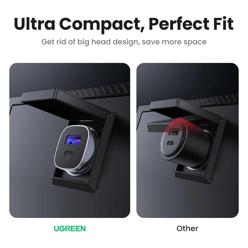 Hızlı Şarj 4.0 ve PD Destekli USB-C Araç Şarj Cihazı