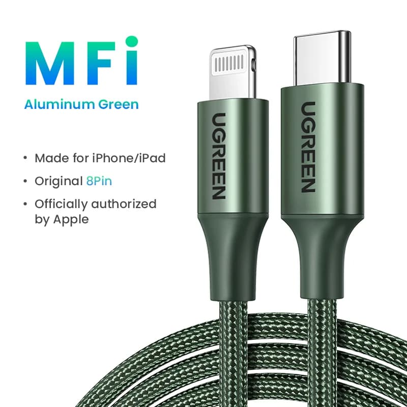 MFi USB-C to Lightning Kablosu, PD 20W
