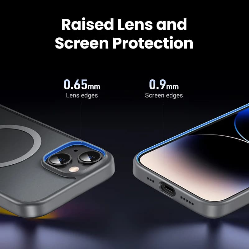 iPhone İçin Mat Manyetik Darbeye Dayanıklı Kılıf