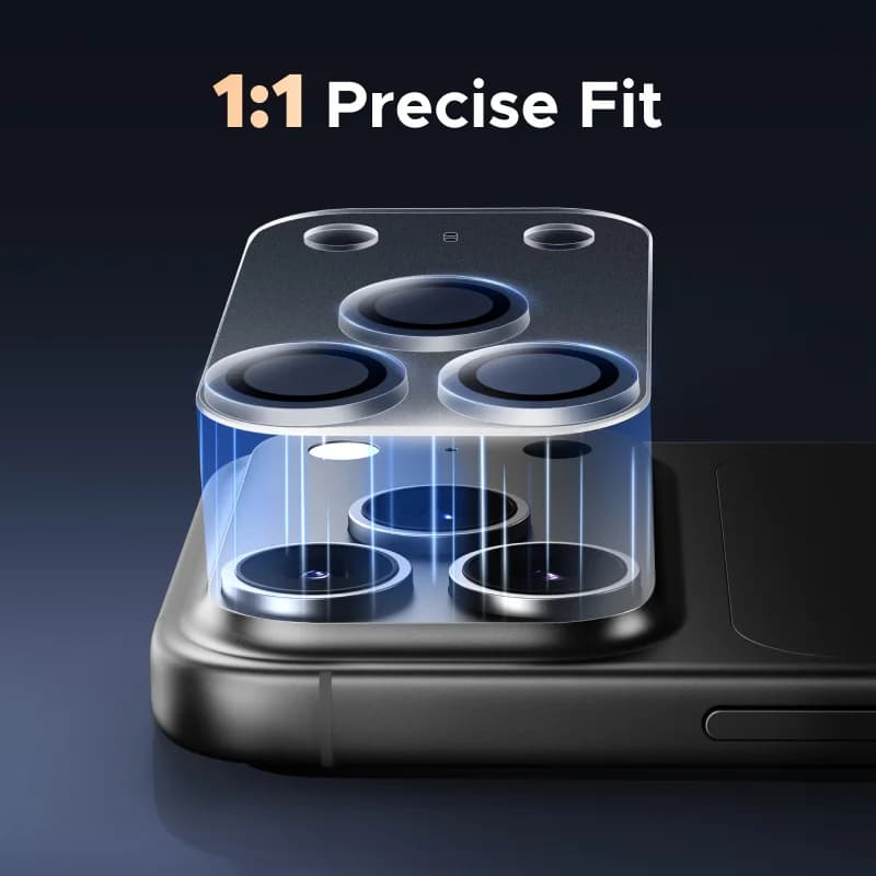iPhone 17 Pro Max İçin Kamera Lens Koruyucu Cam