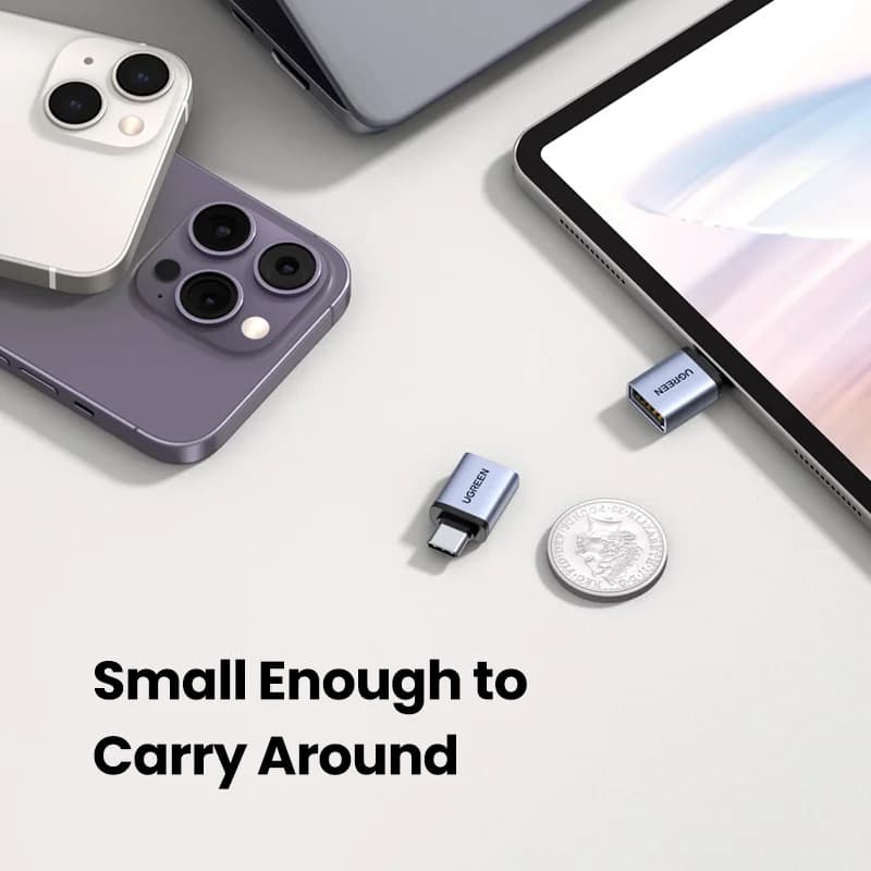 USB-C'den USB-A Dişi OTG Adaptör