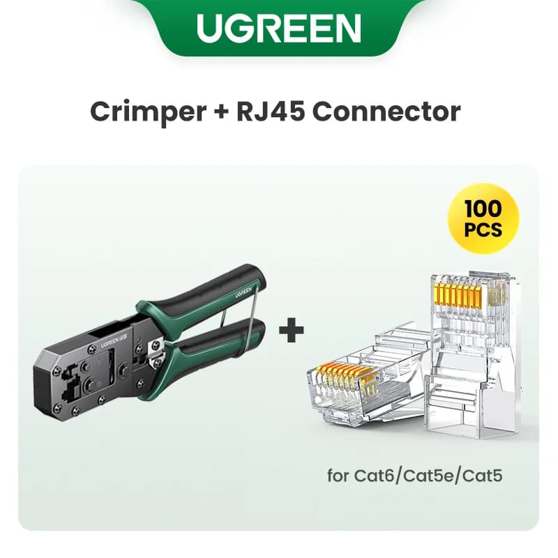 CAT6/7 Ethernet Kabloları için RJ45 Presleme Pensesi