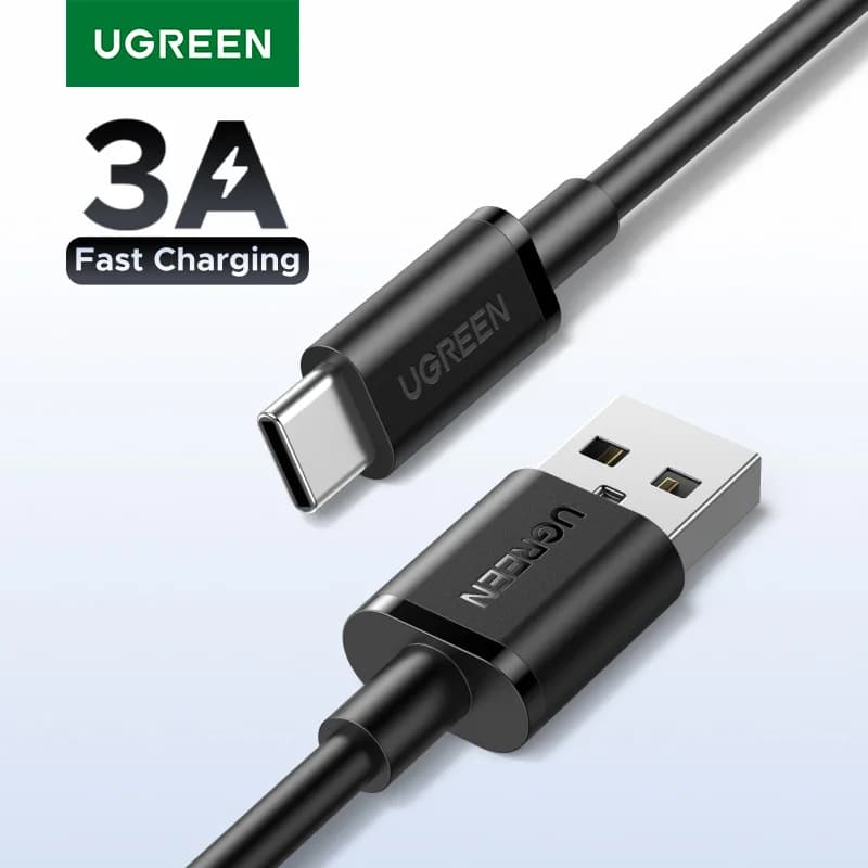 USB-A'dan USB-C'ye Kablo, 3A, 0.25-3m