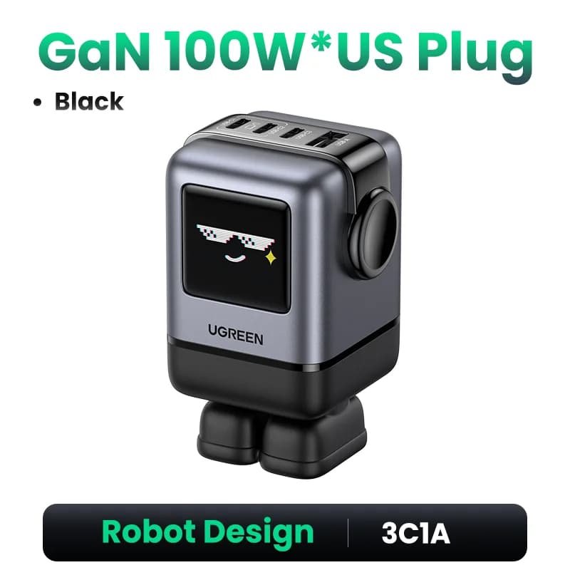 PPS Destekli 100W GaN USB-C Hızlı Şarj Aleti