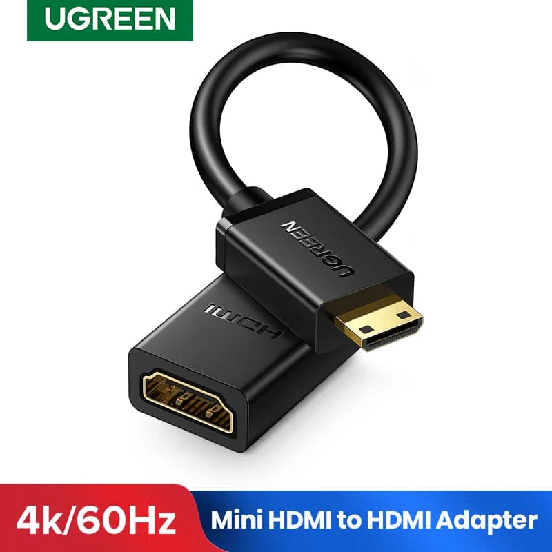 Mini HDMI'dan Standart HDMI'ya 4K Adaptör Kablosu