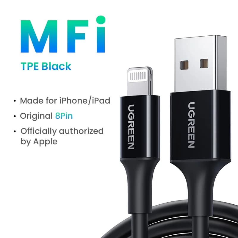 MFi Sertifikalı USB to Lightning Hızlı Şarj Kablosu