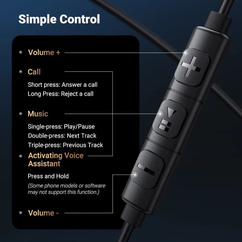 3.5mm Jak ve Mikrofonlu USB-C Kablolu Kulaklık