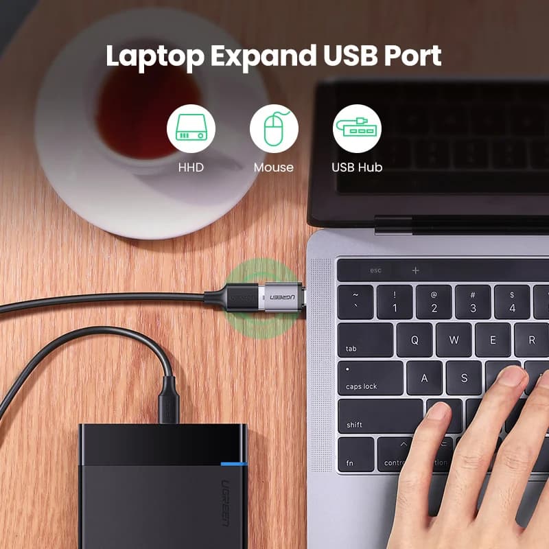 USB-C to USB 3.0 Adaptör, Thunderbolt 3 OTG