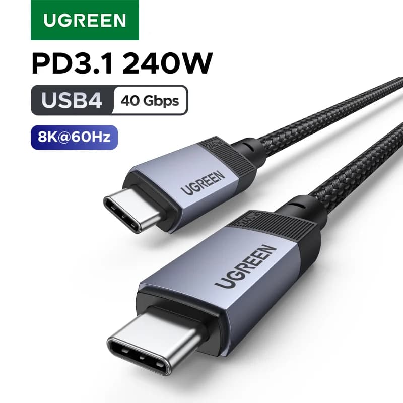 240W USB4 USB-C'den USB-C'ye Kablo