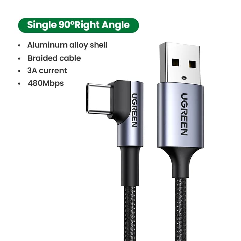 USB-C'den USB-C'ye Kablo, 3A, 0.25-3m