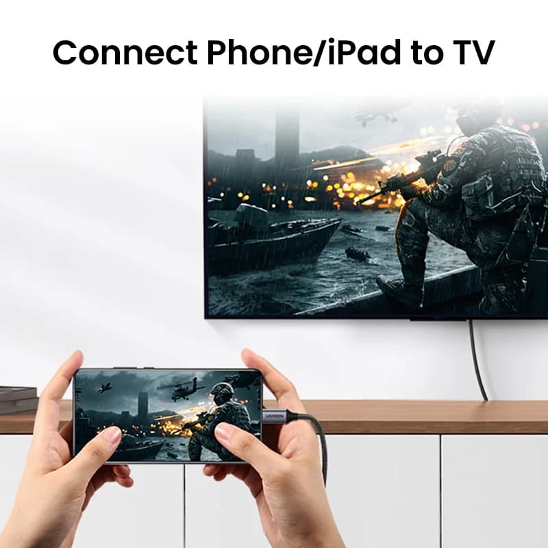 USB-C'den HDMI'ya Kablo, 4K Çözünürlüklü Video Adaptörü