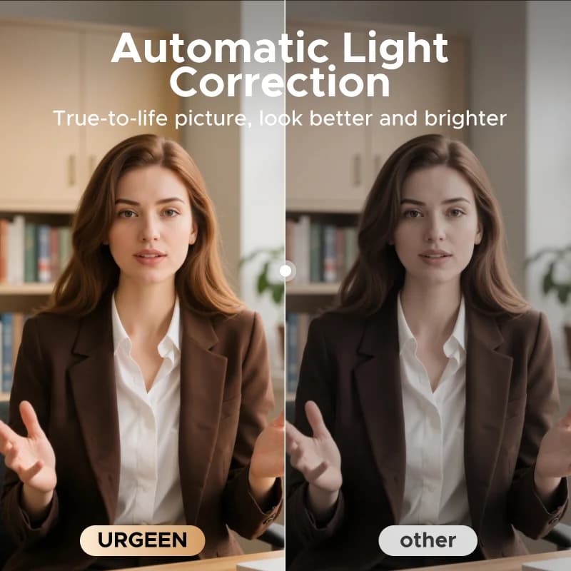 4K Web Kamerası, 8MP, Otomatik Odaklama, Çift Mikrofon